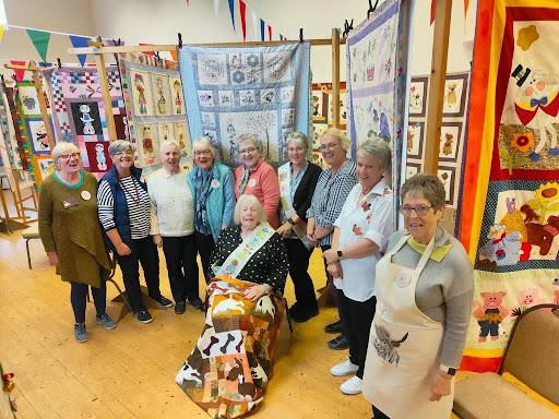 Quilting fund raising event