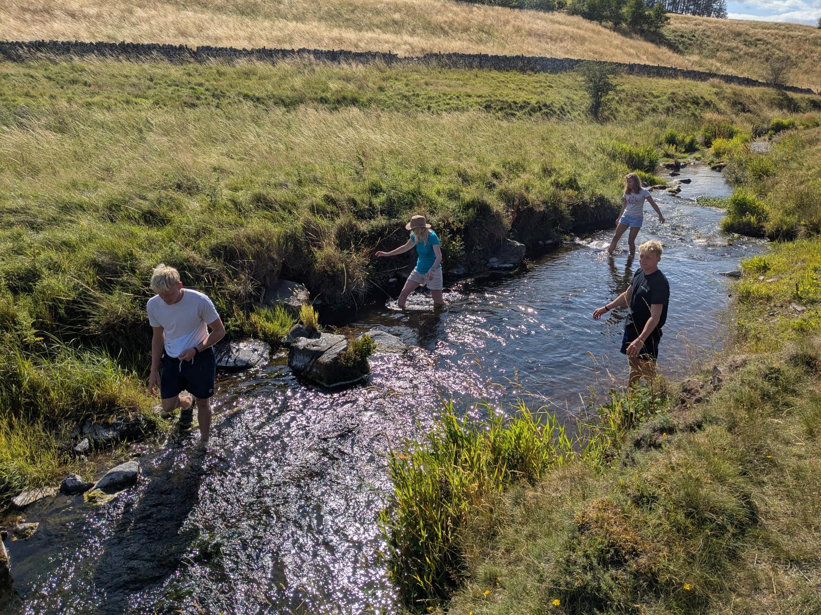 Skiddling in the Kale Water